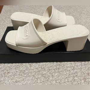 Coach Scarlet Rubber Sandals